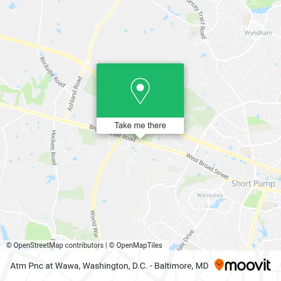 Atm Pnc at Wawa map