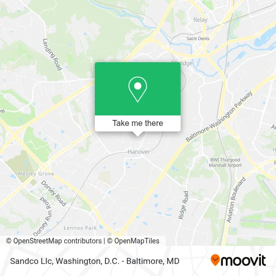 Sandco Llc map