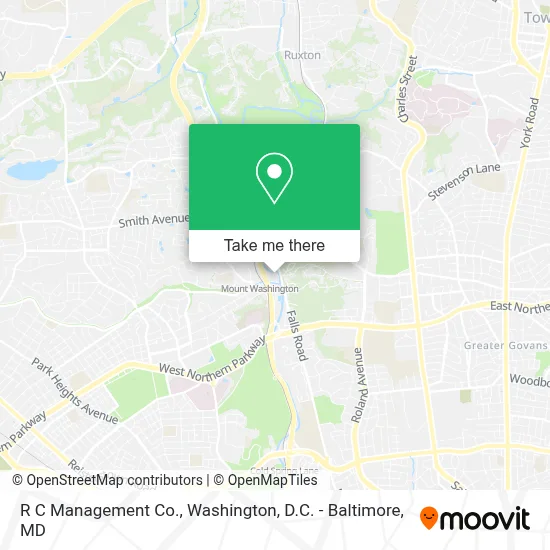 R C Management Co. map
