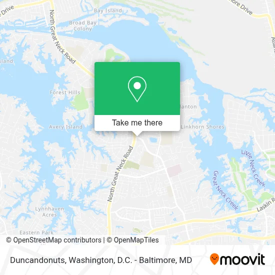 Duncandonuts map