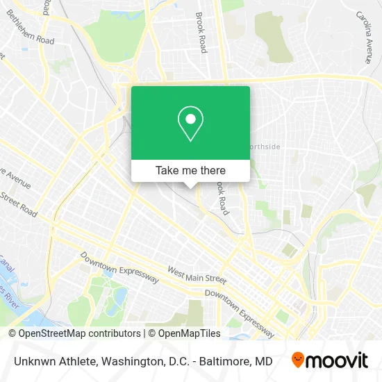 Unknwn Athlete map