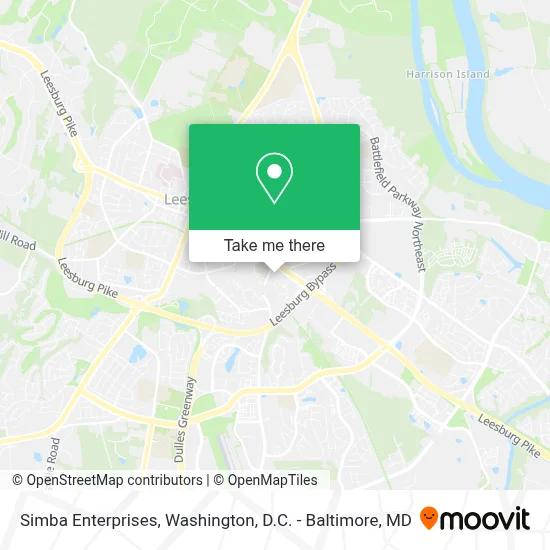 Simba Enterprises map