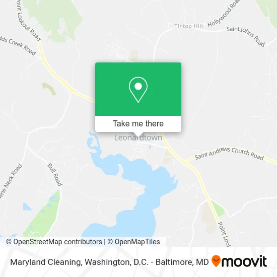 Maryland Cleaning map