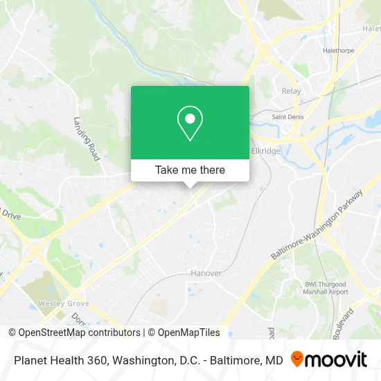 Planet Health 360 map