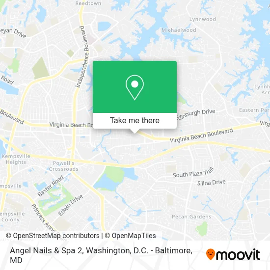 Angel Nails & Spa 2 map