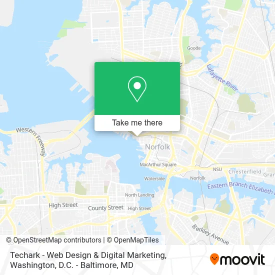 Techark - Web Design & Digital Marketing map