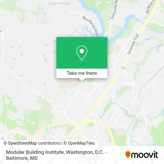 Modular Building Institute map