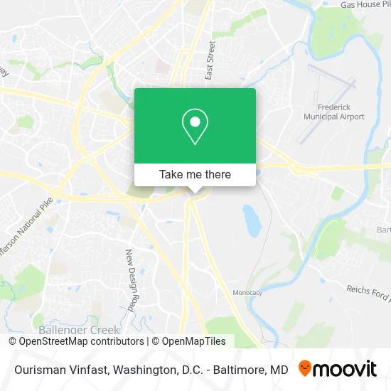 Ourisman Vinfast map
