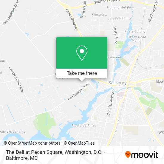 The Deli at Pecan Square map