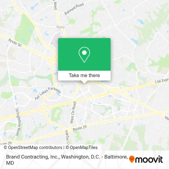 Brand Contracting, Inc. map