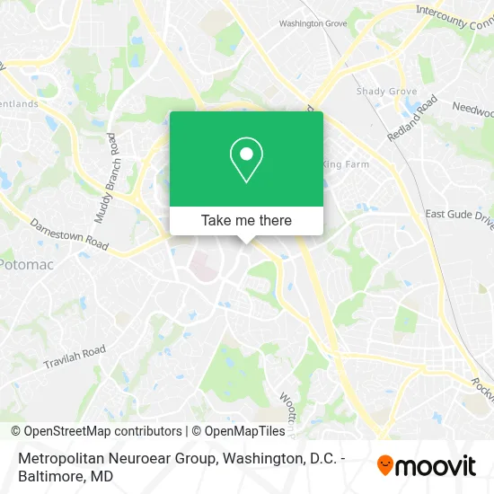 Metropolitan Neuroear Group map