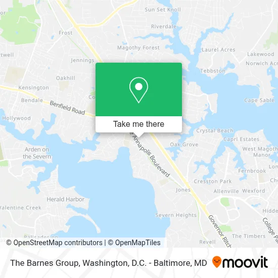 The Barnes Group map