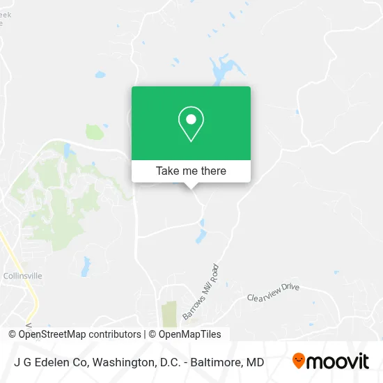 J G Edelen Co map