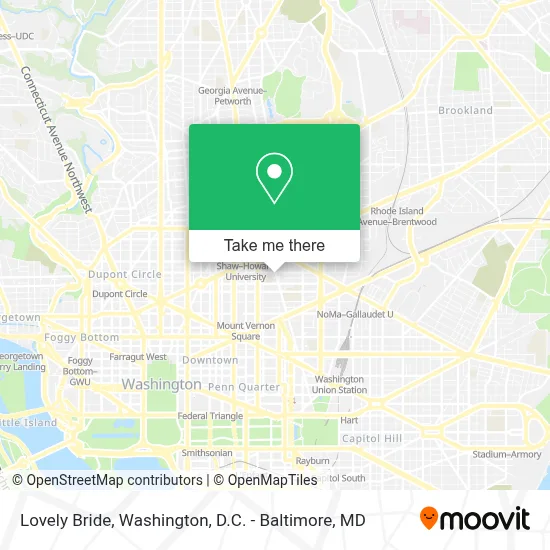 Lovely Bride map