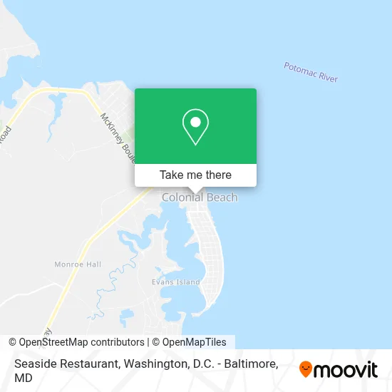 Seaside Restaurant map