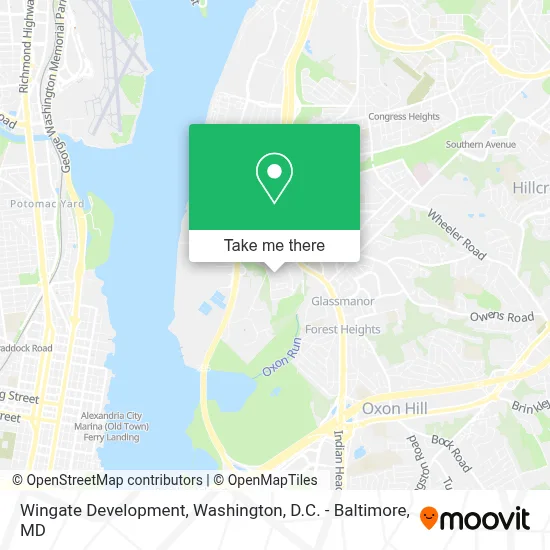 Wingate Development map