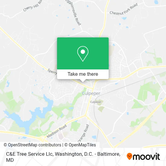 C&E Tree Service Llc map