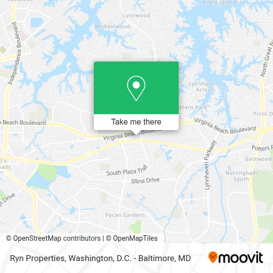 Ryn Properties map