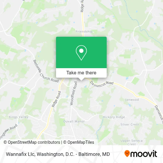 Wannafix Llc map
