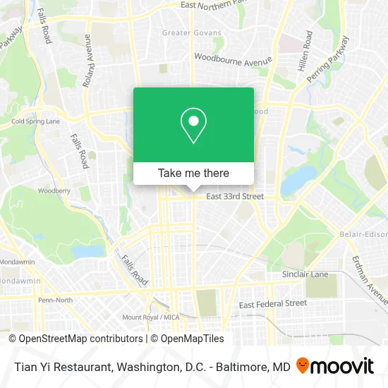 Tian Yi Restaurant map
