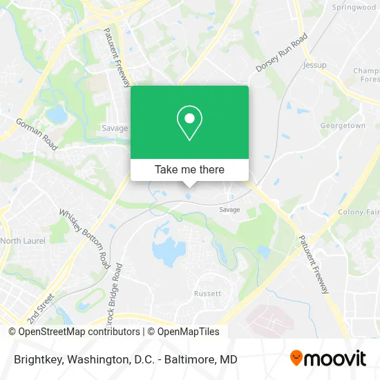 Brightkey map