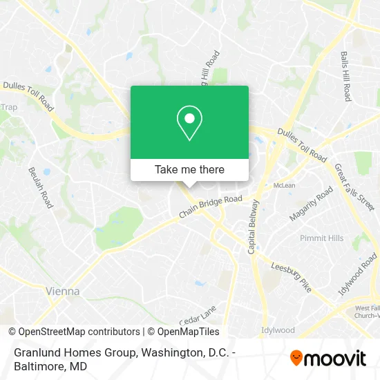 Granlund Homes Group map