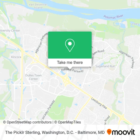 The Picklr Sterling map