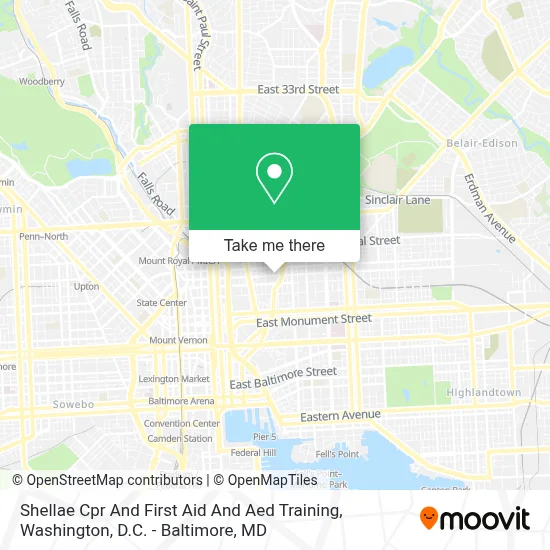 Shellae Cpr And First Aid And Aed Training map