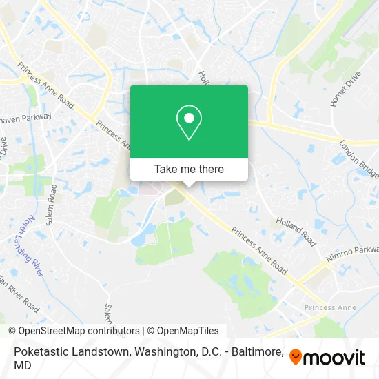 Poketastic Landstown map