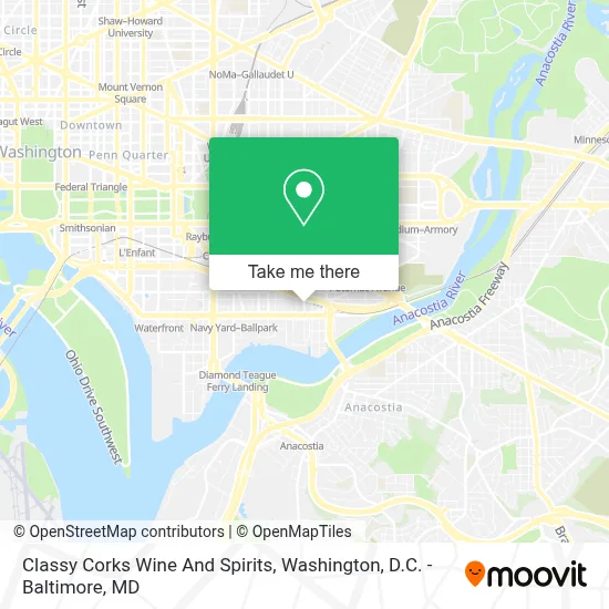Classy Corks Wine And Spirits map