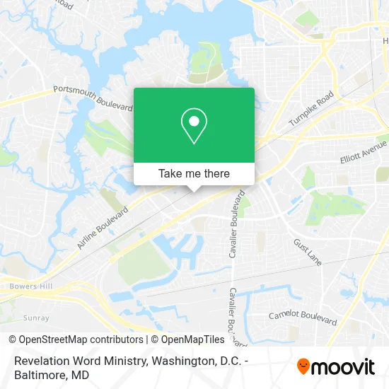 Revelation Word Ministry map