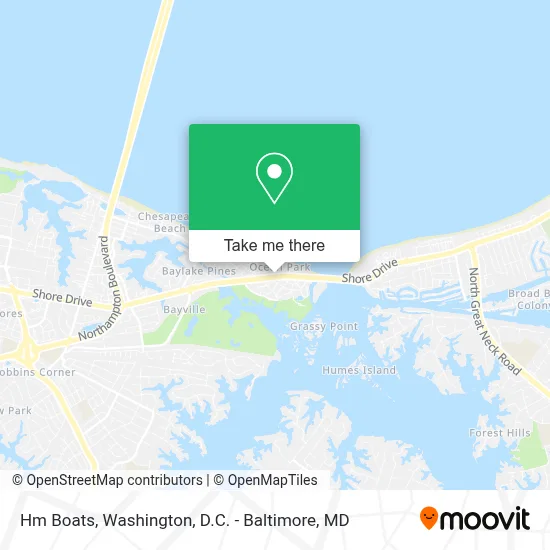Hm Boats map