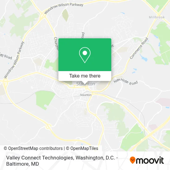 Valley Connect Technologies map
