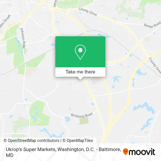 Ukrop's Super Markets map