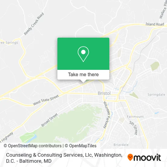 Counseling & Consulting Services, Llc map