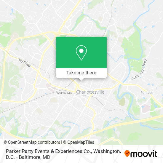 Parker Party Events & Experiences Co. map