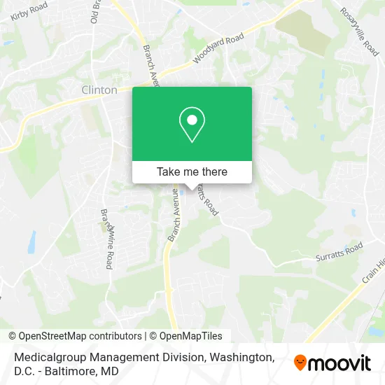 Medicalgroup Management Division map