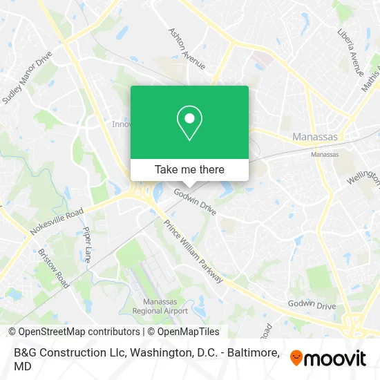 B&G Construction Llc map