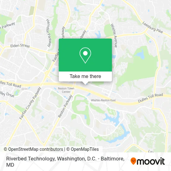 Riverbed Technology map