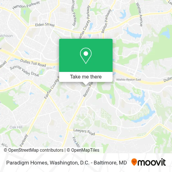 Paradigm Homes map