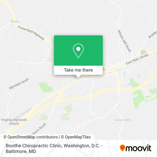 Boothe Chiropractic Clinic map