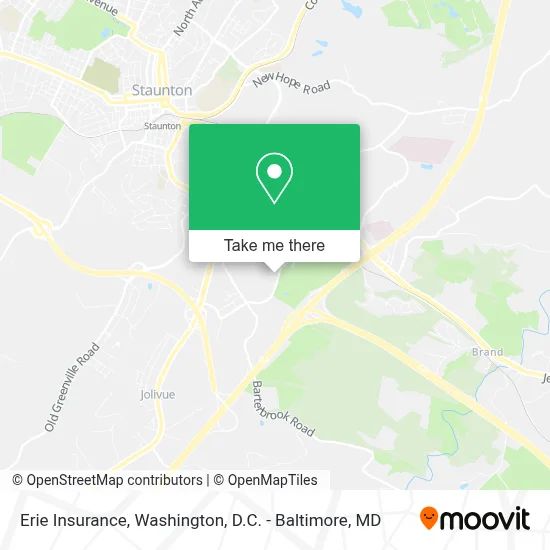 Erie Insurance map