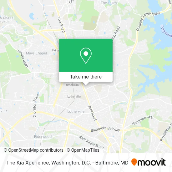 The Kia Xperience map