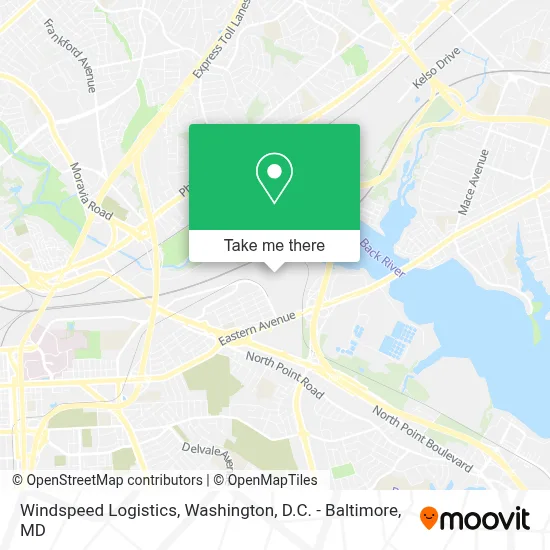 Windspeed Logistics map