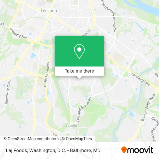 Laj Foods map
