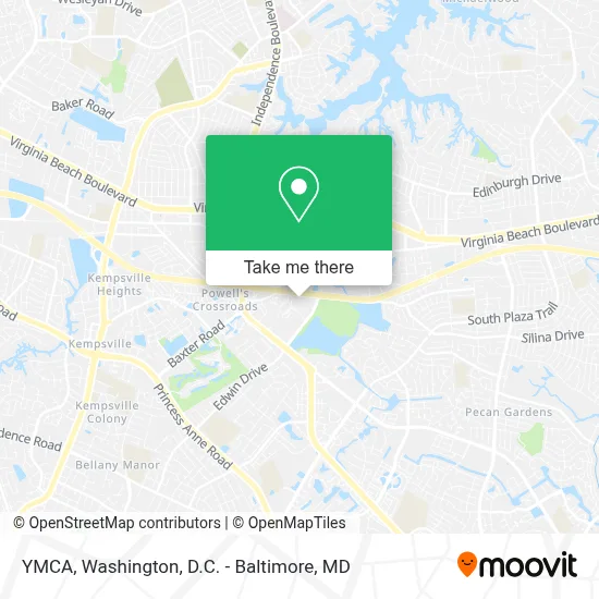 Ymca map