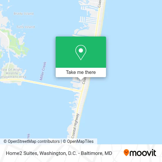 Home2 Suites map