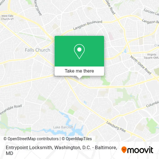 Entrypoint Locksmith map
