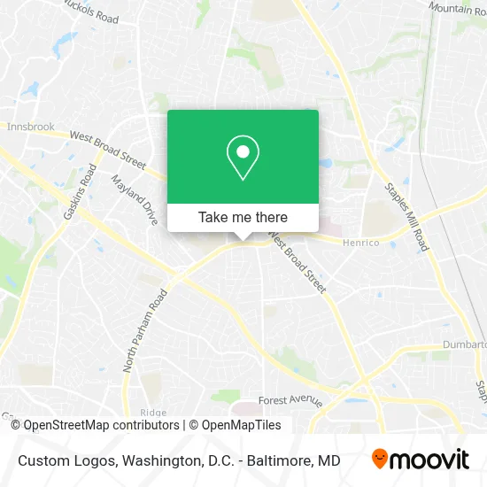 Custom Logos map