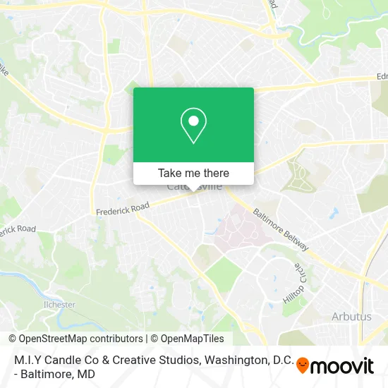 M.I.Y Candle Co & Creative Studios map
